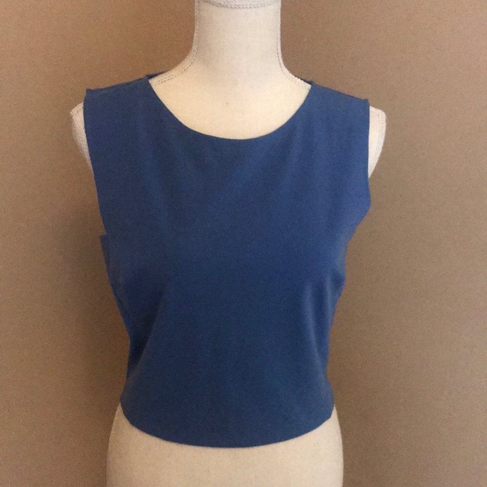Theory Pagia crop top - Picture 6 of 11